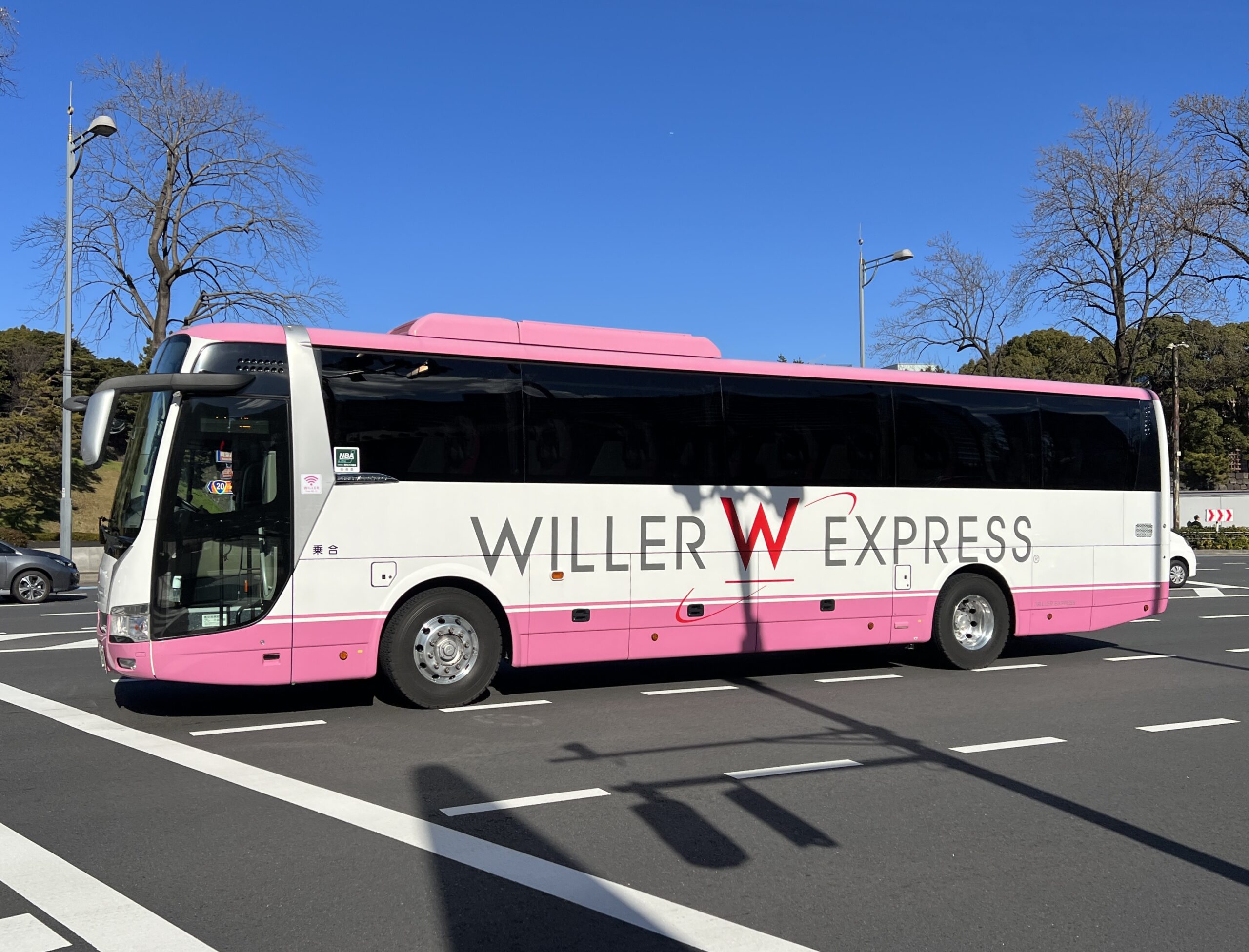 WILLER EXPRESSのバスの写真